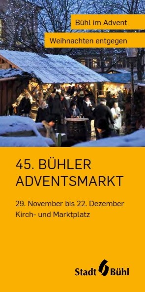 Auftritt der Grünen Jäger am Bühler Adventsmarkt 2019