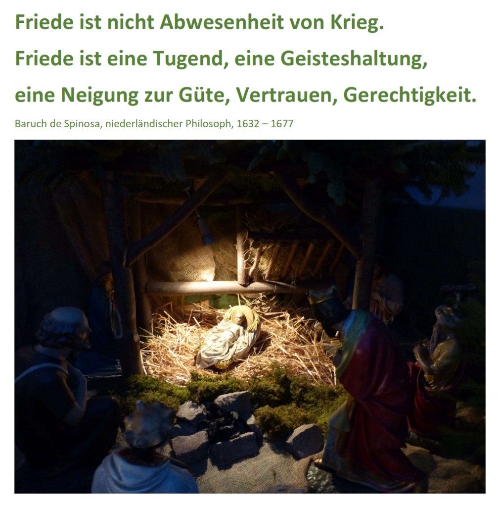 Weihnachtsgruß 2022 der Grünen Jäger – Motiv mit weihnachtlicher Dekoration