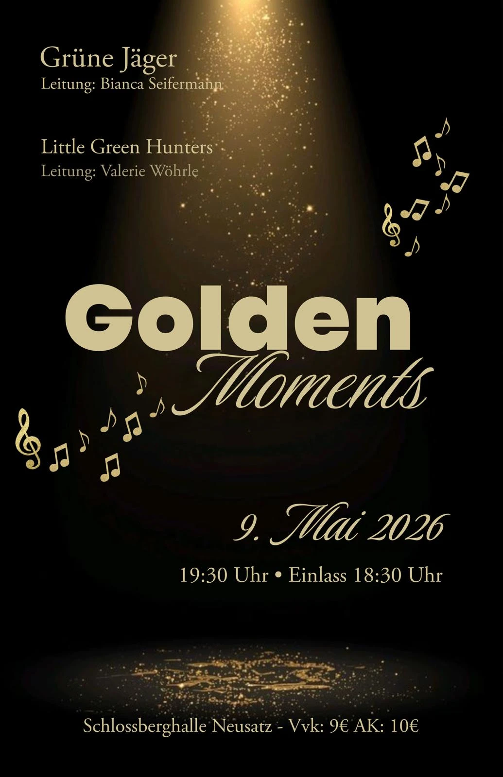 Unsere Goldlinge glänzen beim Jahreskonzert