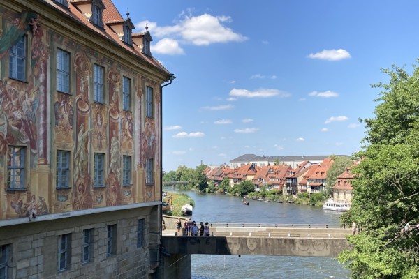 Bamberg – Blick auf die Regnitz