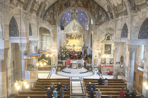 Stephanustag 2020 – Blechbläserseptett in der Kirche St. Karl-Borromäus Neusatz