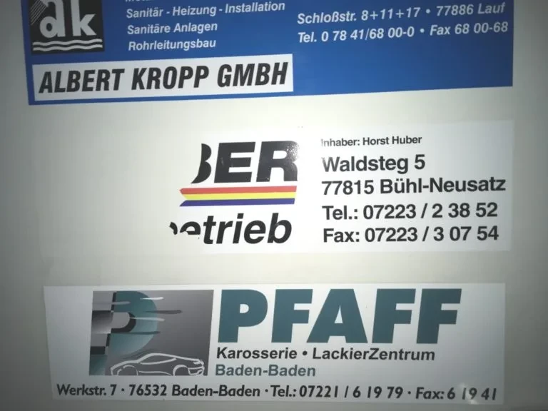 Erneuter Vandalismus an unserem Schlagzeuganhänger