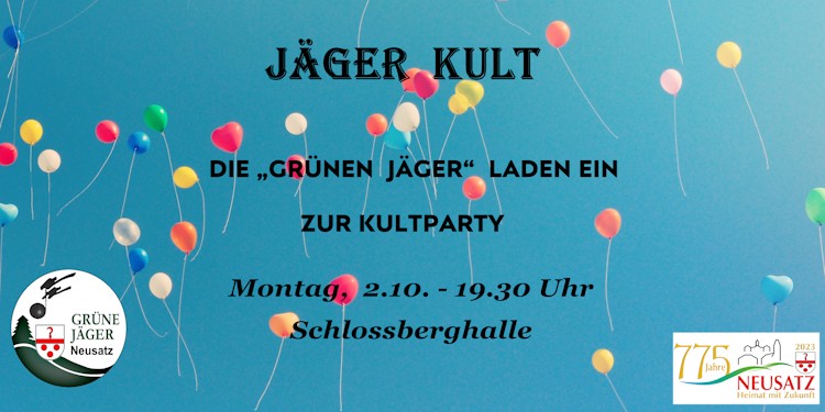 Jäger Kult – Kultparty