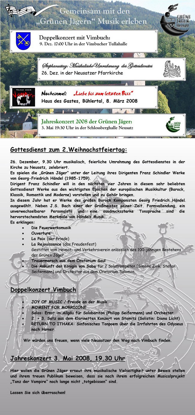 Jahreskonzert 2008 „Tanz der Vampire“