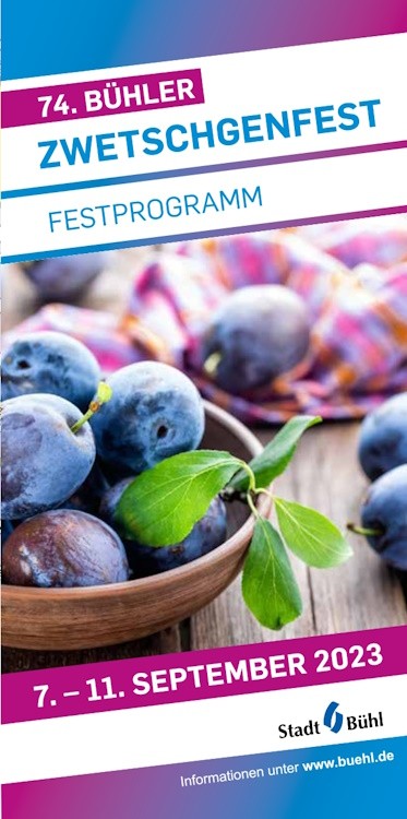 Frühschoppen im Festzelt des 74. Zwetschgenfestes